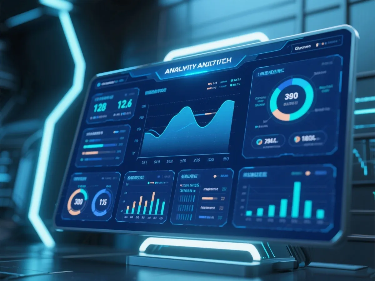 实时数据分析界面示意