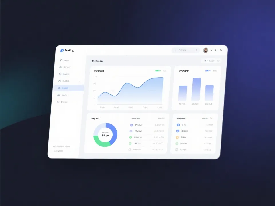 数据分析界面示意图